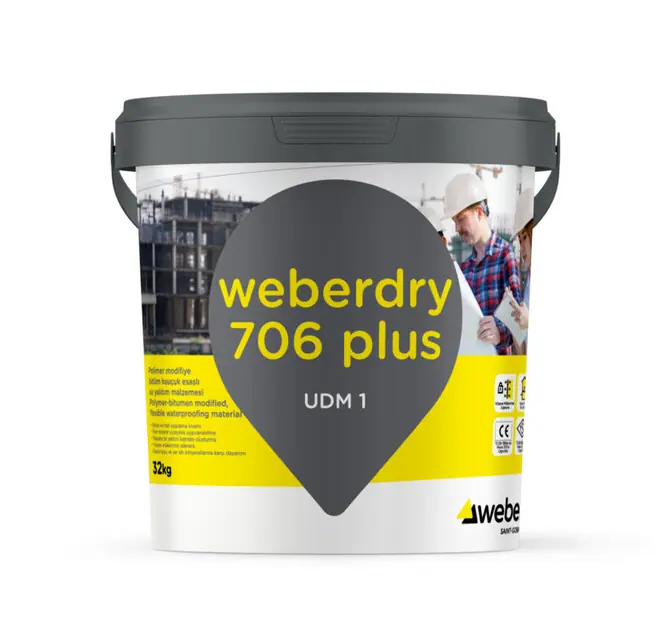 weberdry 706 plus Bitüm Esaslı Su Yalıtım