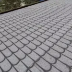 Gri Quick Shingle Kiremit Desenli Uygulama