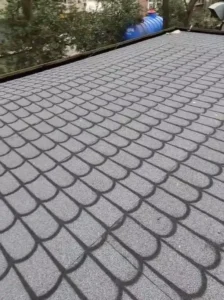 Gri Quick Shingle Kiremit Desenli Uygulama