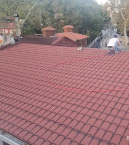 Kırmızı Quick Shingle Uygulama